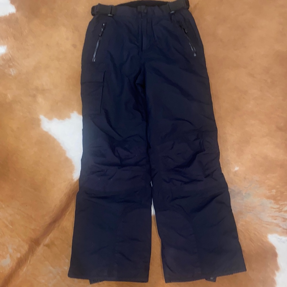 Lands’ End ladies black ski pant size 6